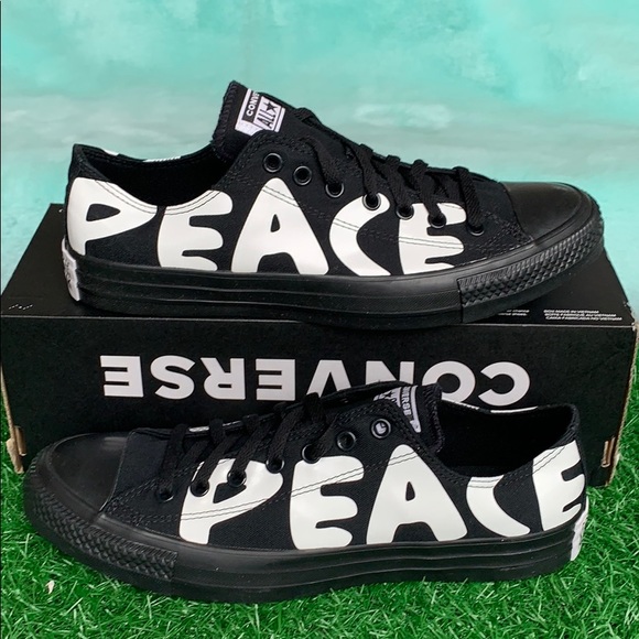 CONVERSE CTAS OX BLACK/WHITE/BLACK MEN’S - Picture 3 of 5